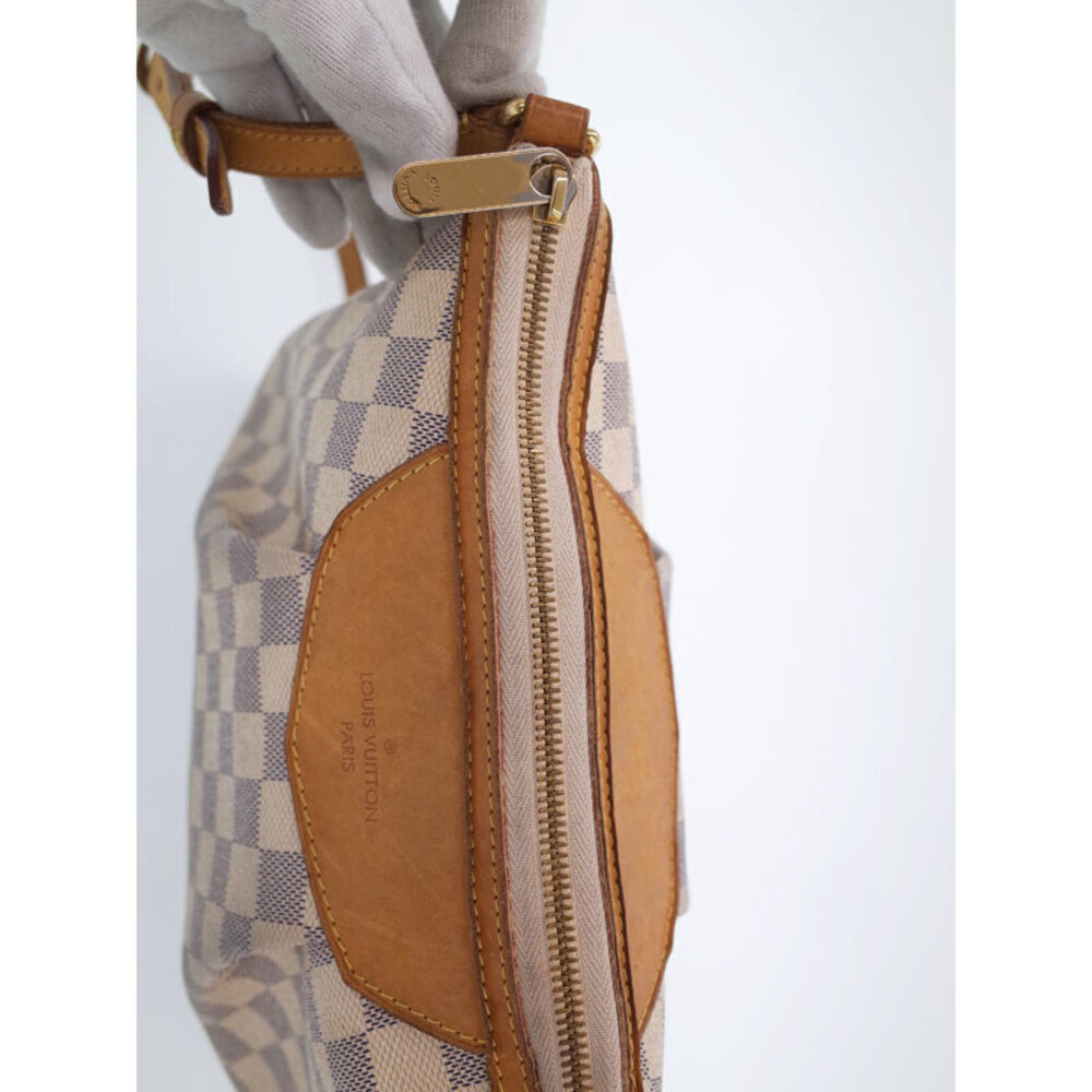 Louis Vuitton Azur Shoulder Siracusa Bag White Damier - Picture 7 of 8